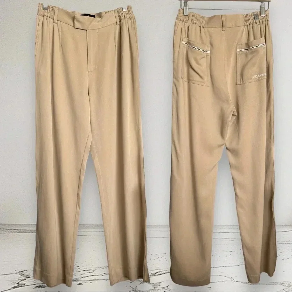 NEW REPRESENT RESORT PANT in Latte Size M